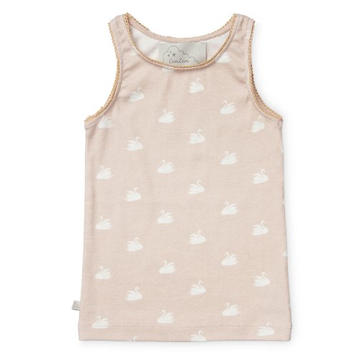 Sous-vêtements fille Cygnes - Rose poudré